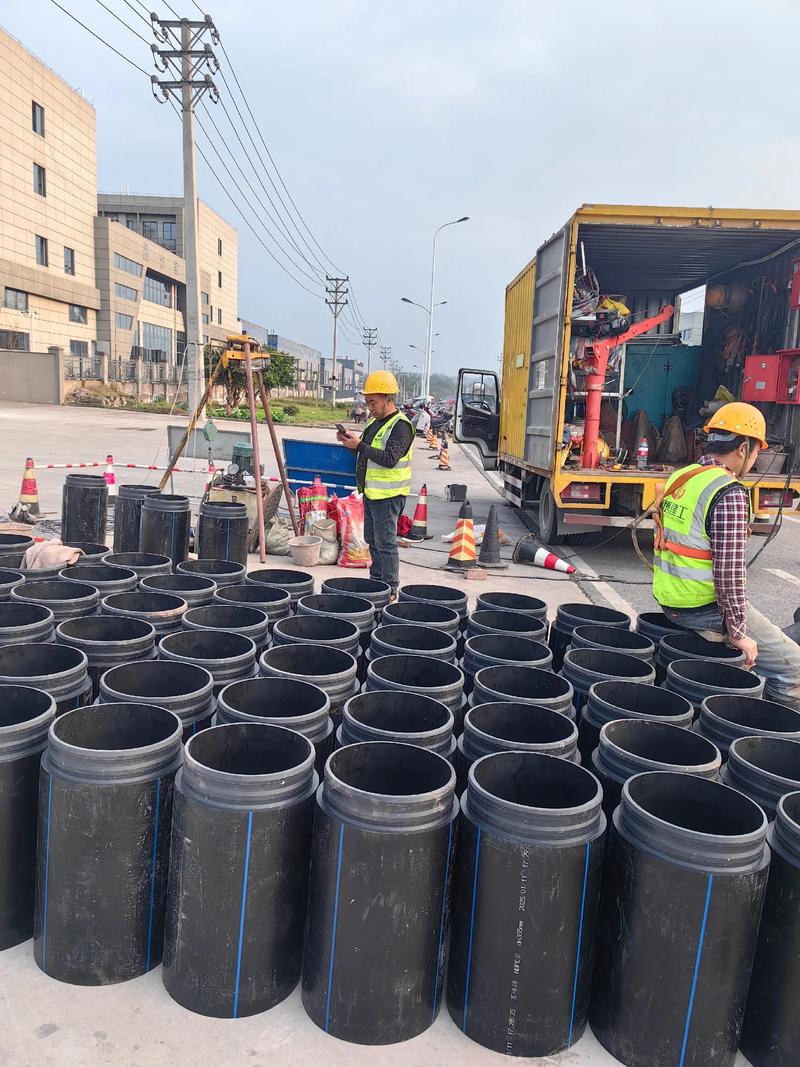 嫩江管道短管置换