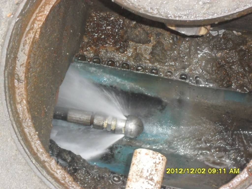 嫩江污水管道高压清洗